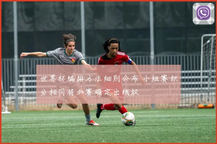世界杯编排方法细则公布 小组赛积分相同将加赛确定出线权