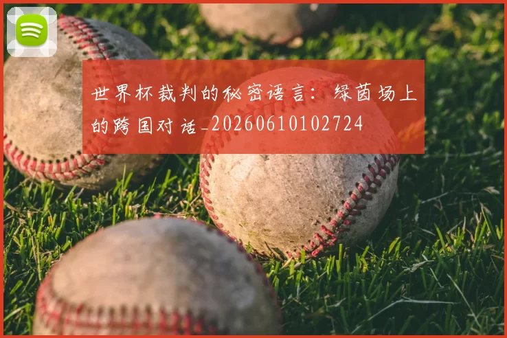 世界杯裁判的秘密语言：绿茵场上的跨国对话_20260610102724