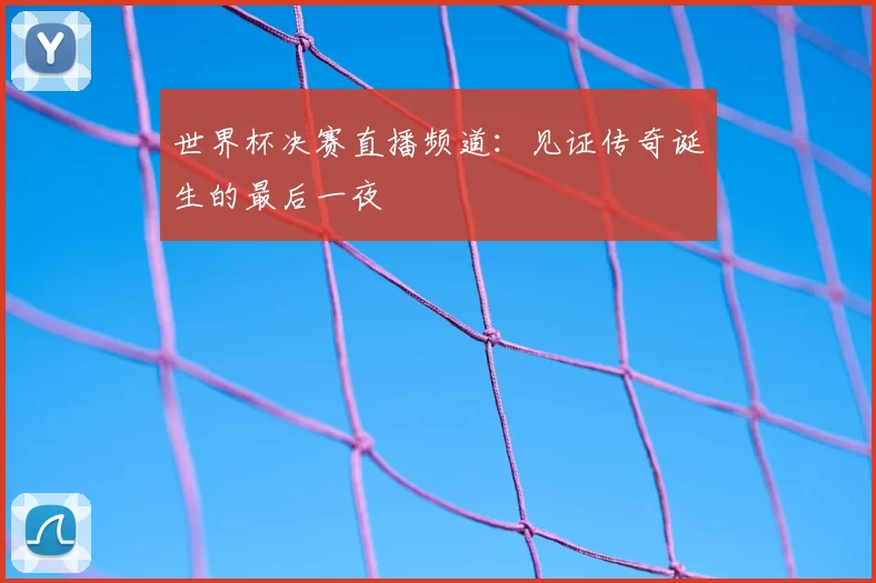 世界杯决赛直播频道：见证传奇诞生的最后一夜